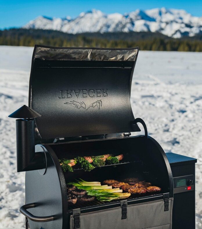 Traeger Pro 575 in Winter