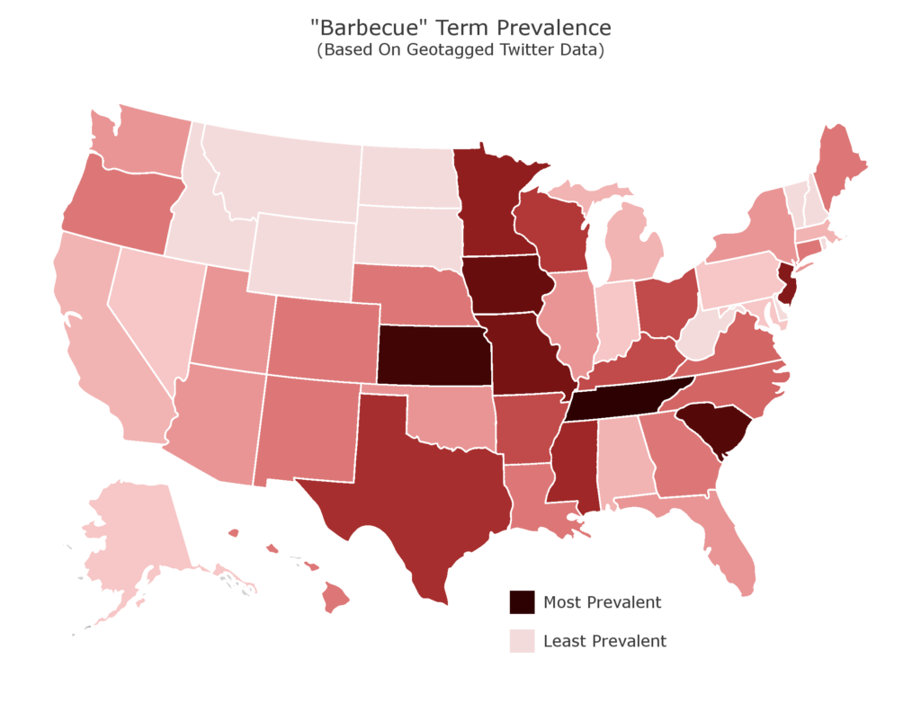 Barbecue Term Map