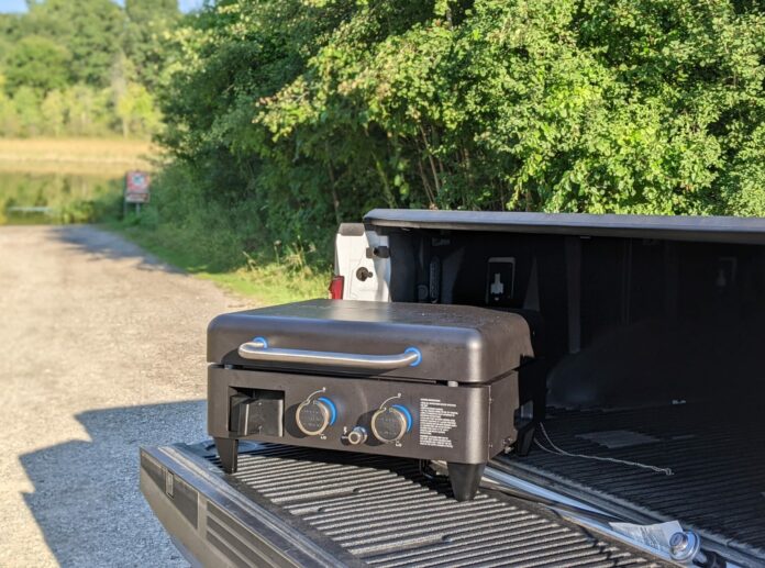 Dual Burner Pit Boss Ultimate Griddle - Camping Griddle