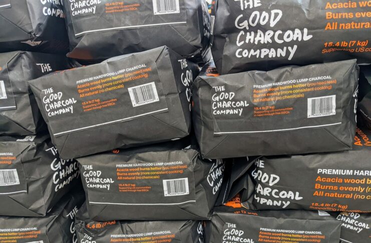Bags of The Good Charcoal Company Charcoal