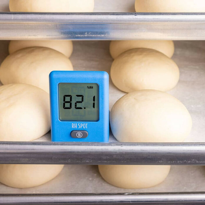 ThermoWorks RH SPOT Thermometer in Dough Balls