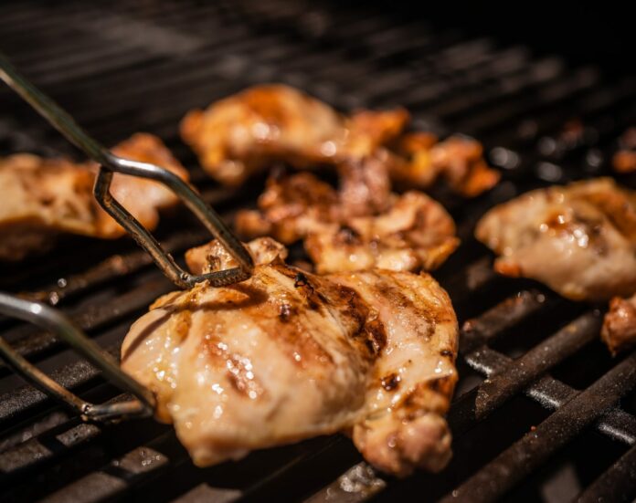 Chicken on a Weber Grill