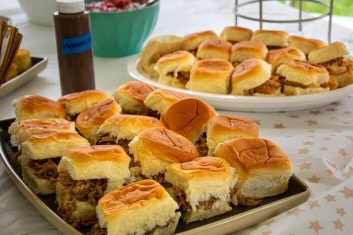 Labor Day Pulled Pork Sliders