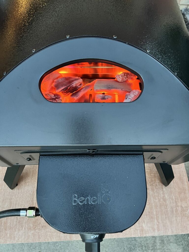 Bertello Pizza Oven Back View