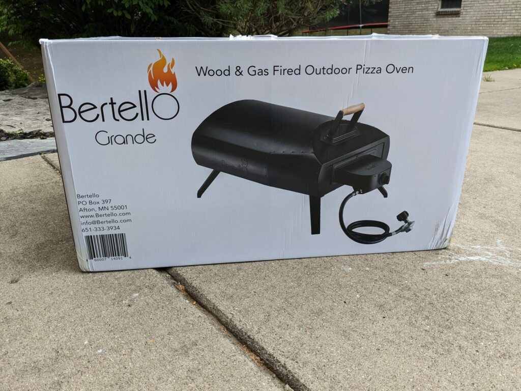 Bertello Pizza Oven in Box