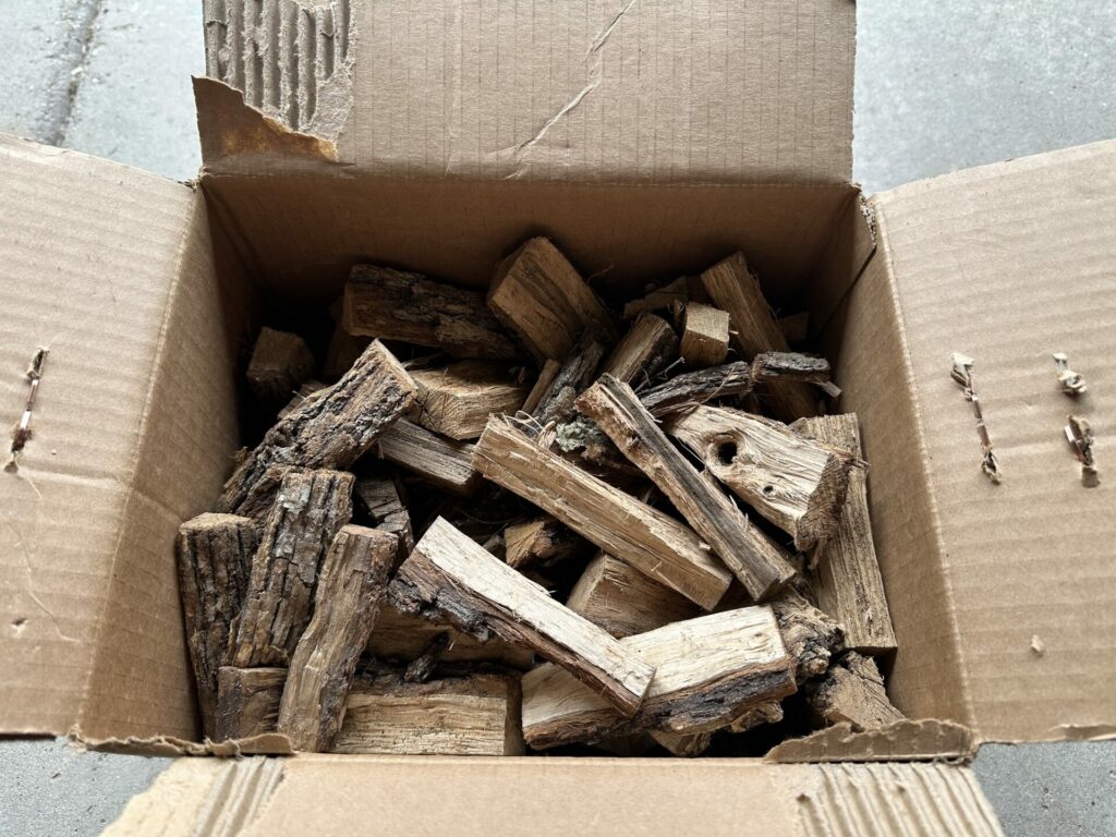 Box of Solo Stove Mini Oak Firewood