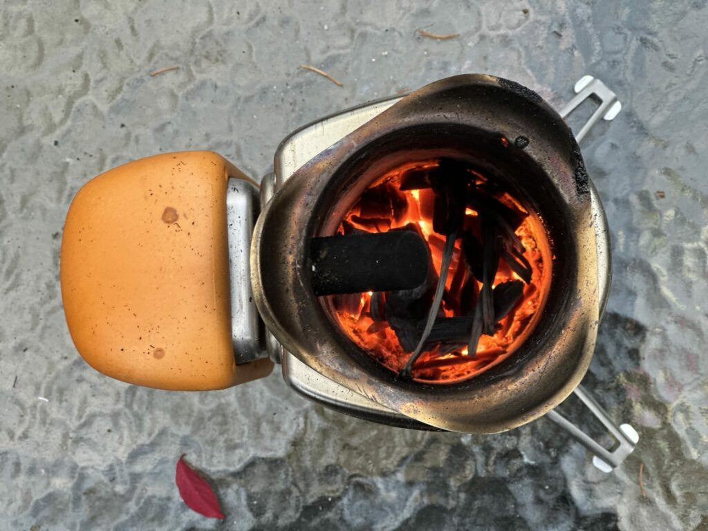 BioLite CampStove 2+ with Hot Coals