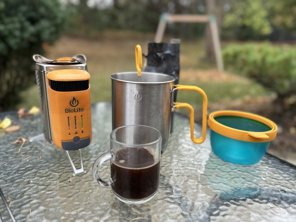 BioLite CampStove KettlePot and CoffeePress