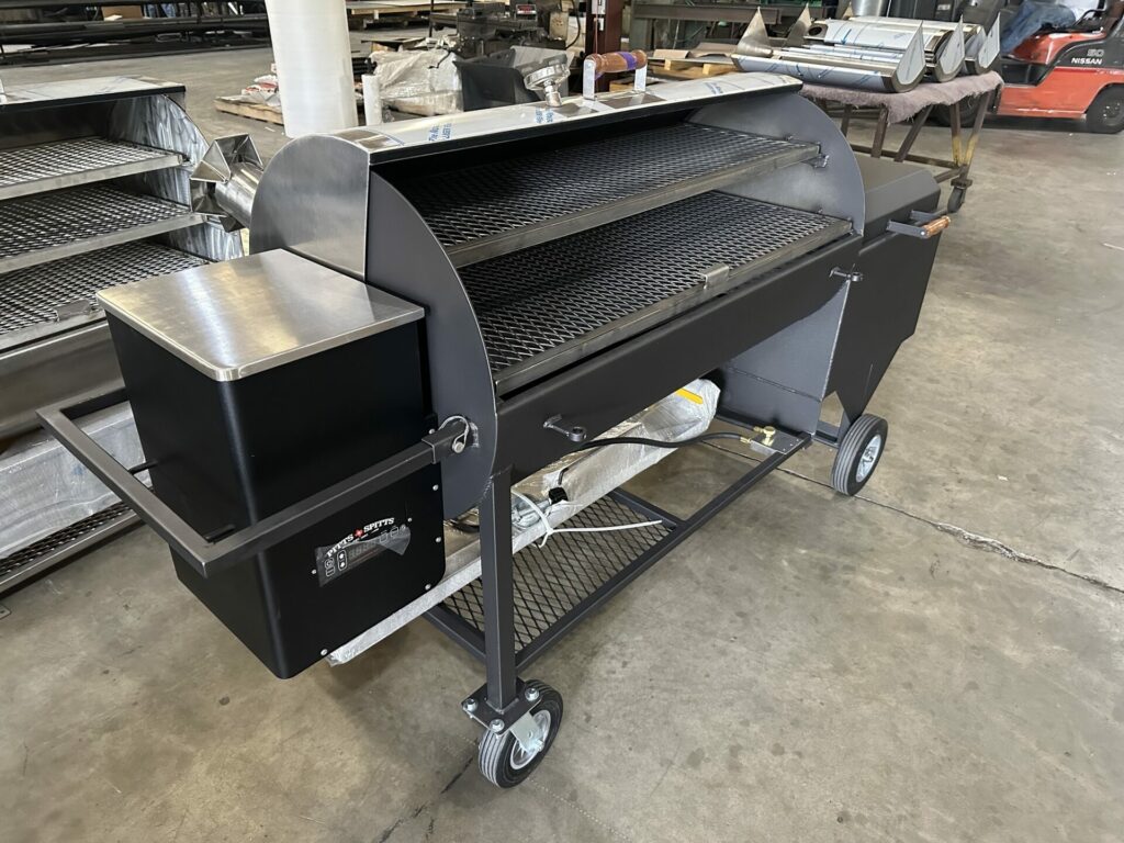 Pitts & Spitts Hybrid Smoker Completed