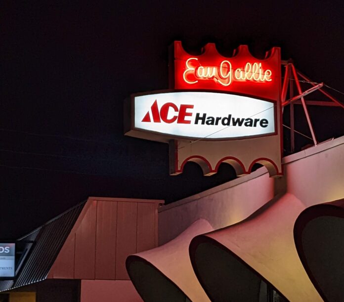 Eau Gallie Ace Hardware Sign