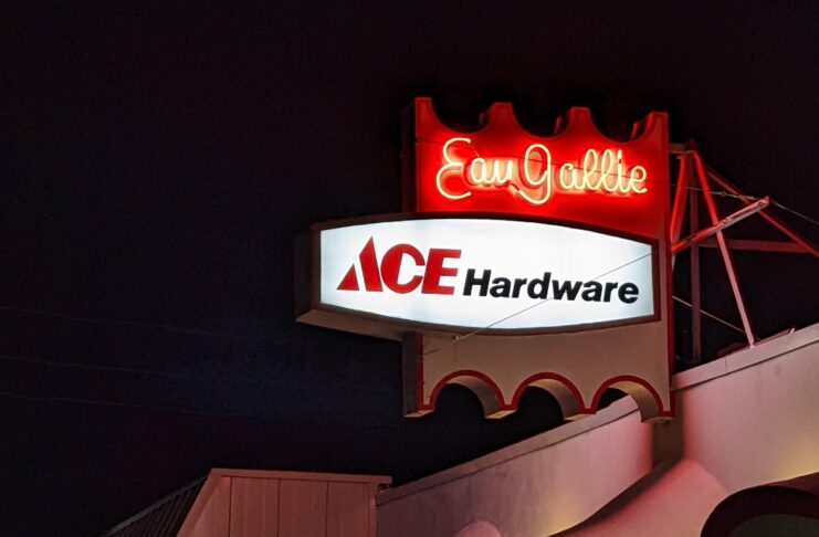Eau Gallie Ace Hardware Sign