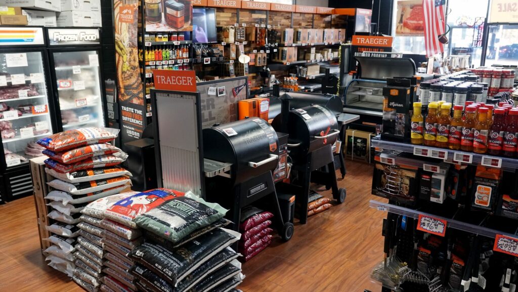 Texas Star Grill Shop - Traeger Section