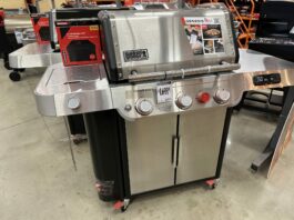 Weber Genesis Grill at Home Depot