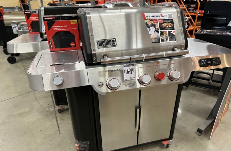 Weber Genesis Grill at Home Depot