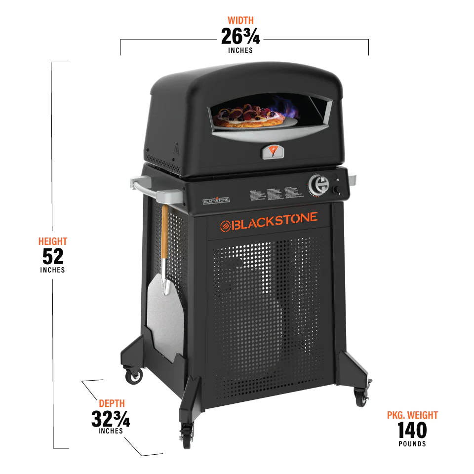 Blackstone Pizza Oven Dimensions