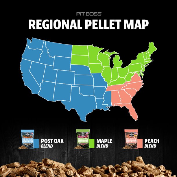 Pit Boss Pellet Map