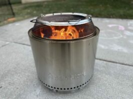 Solo Stove Bonfire 2.0 Fire Pit with Shield