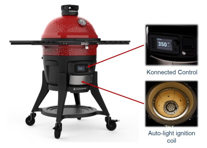 Kamado Joe Konnected Joe Kamado Grill