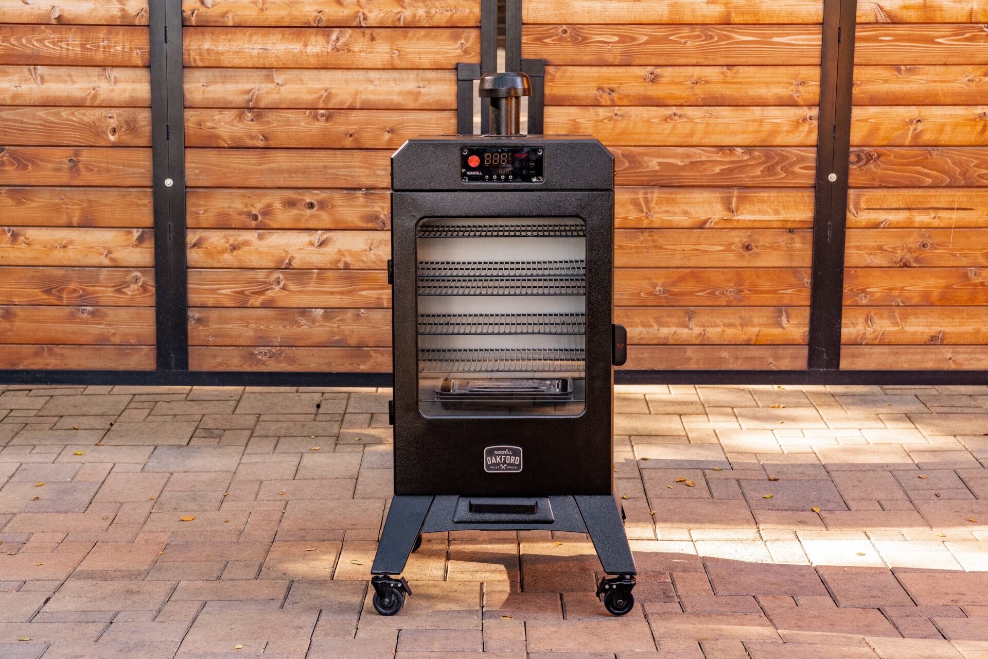 Nexgrill Expands Oakford Line with Offset and Vertical Pellet Smokers