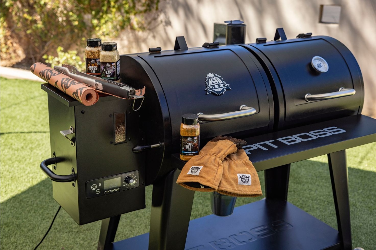 The Pit Boss 1230 Charcoal Pellet Combo Grill is Released
