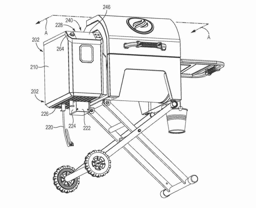 Blackstone Pellet Grill Up Angle