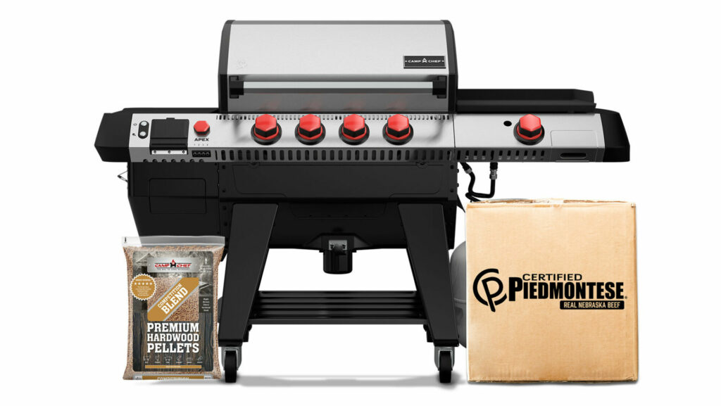 Camp Chef Apex 24 inch with Pellets and Beef