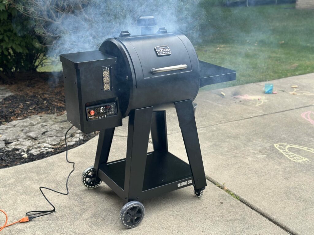 Nexgrill Oakford Pellet Grill Smoking