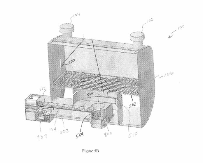 Oklahoma Joe's Two Zone Pellet Grill Cutaway