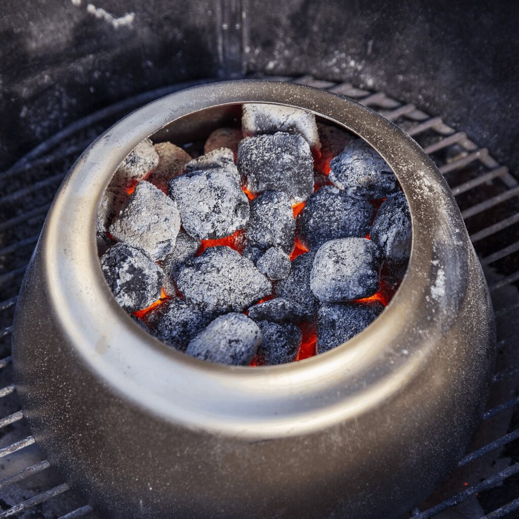Weber Charcoal Controller Cone with Charcoal