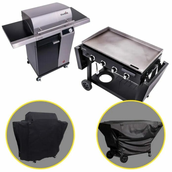 Char-Broil EDGE and Flat Top Grill Bundle