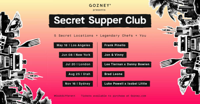 Gozney Secret Supper Club