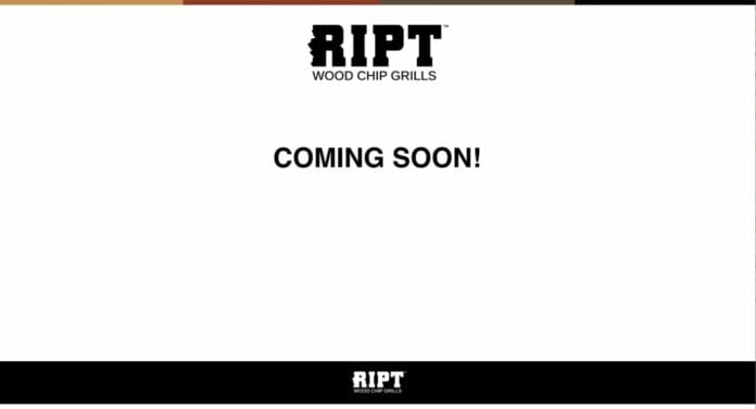 RIPT Grills Landing Page