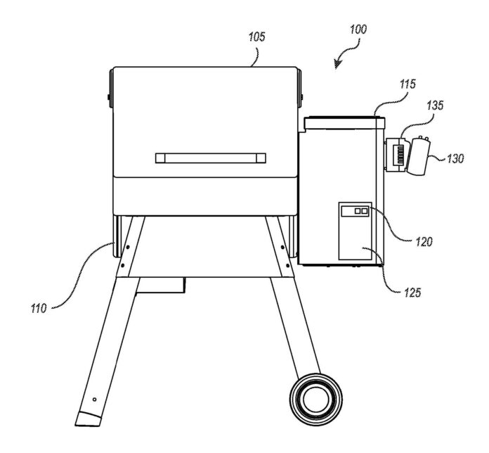 Traeger Battery Powered Pellet Grill Patent