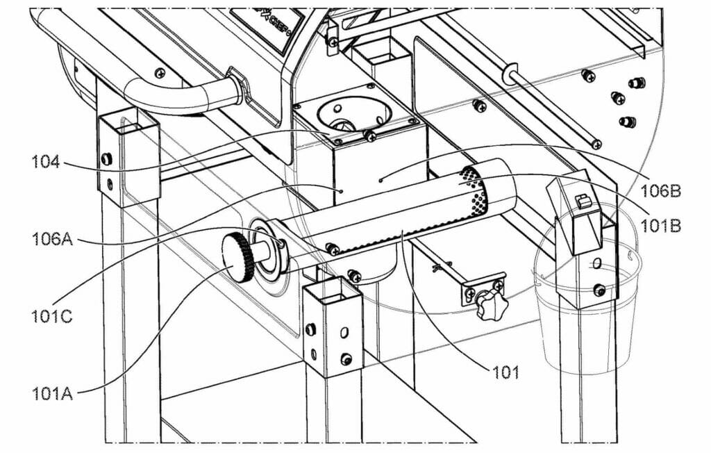 Camp Chef Woodwind with Smoke Tube Cutaway