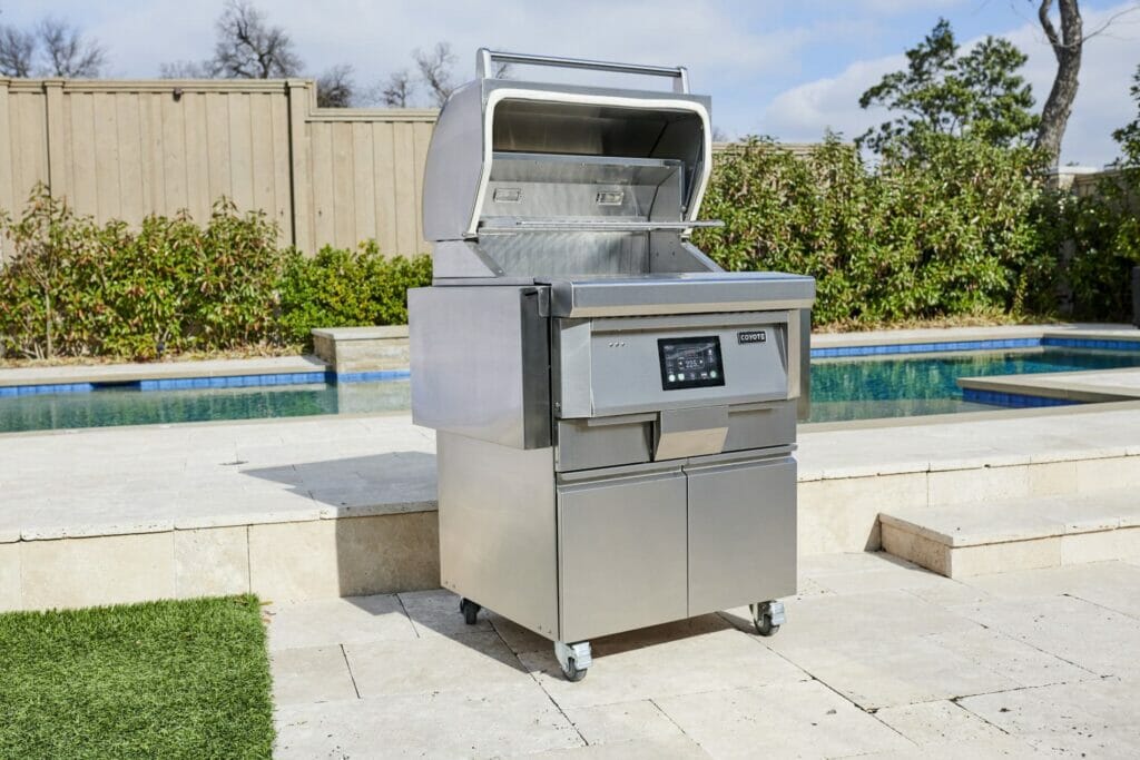 Coyote Pellet Grill Freestanding