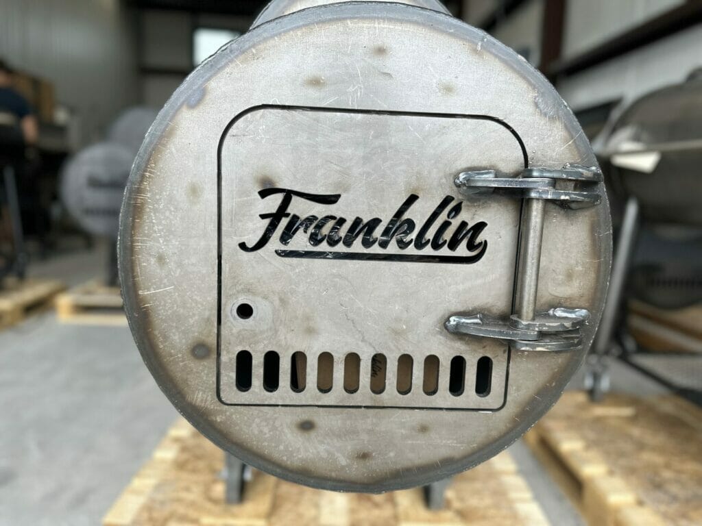 Franklin BBQ Pit Fire Door