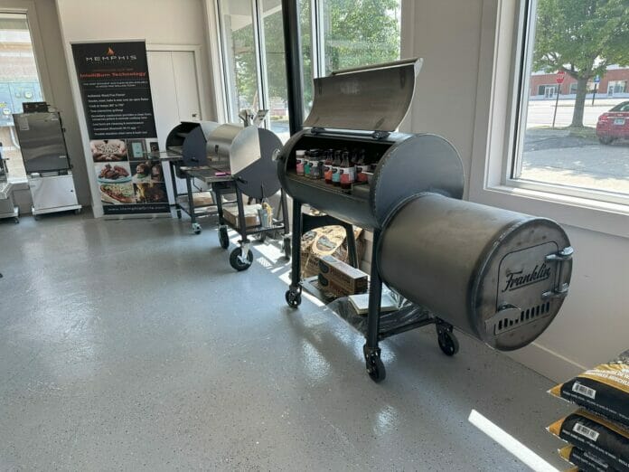 Franklin BBQ Pit and Pitts and Spitts Smokers at Great Lakes Grills