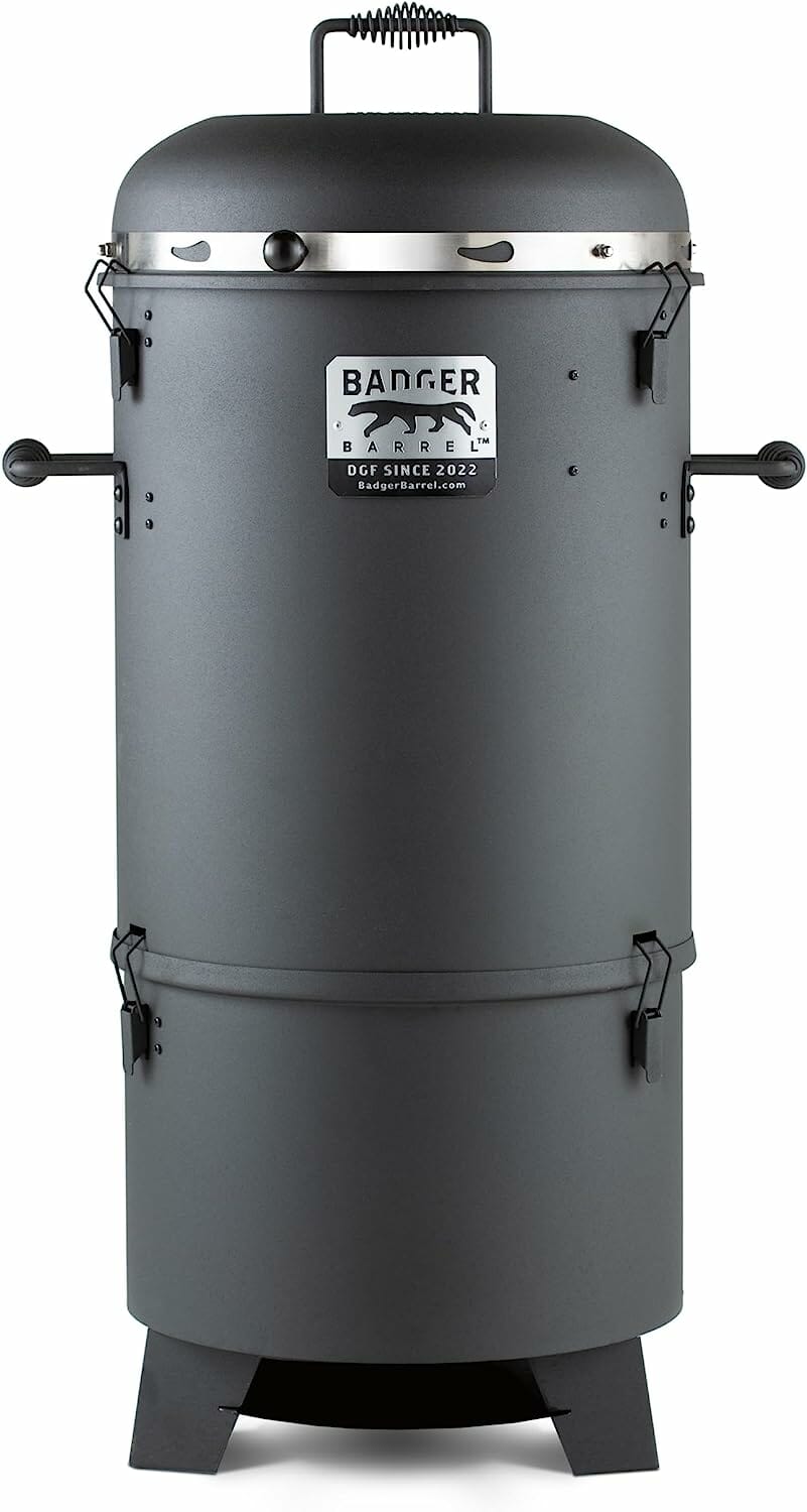 The Badger Barrel Cooker is Released with a No Nonsense Style for 249 CookOut News Grill