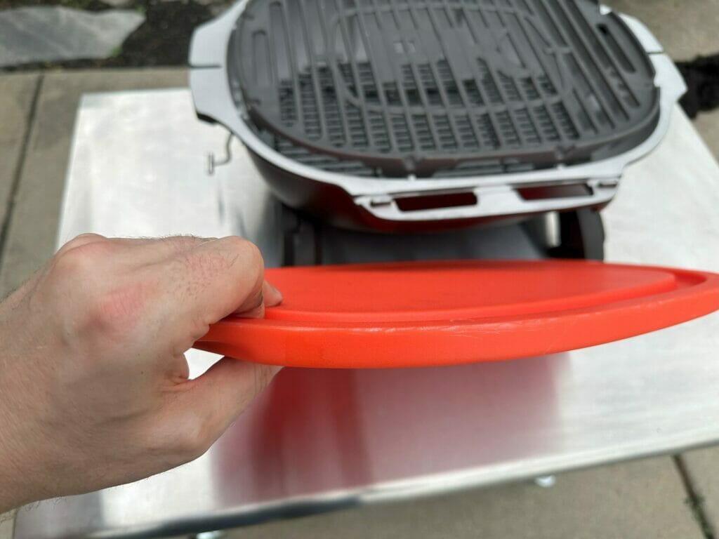 PK Grills PKGO Cutting Board Lid Thickness