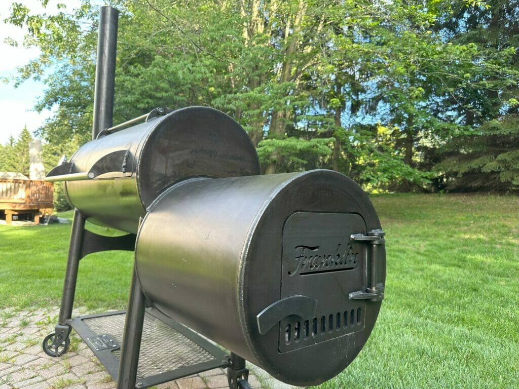 Franklin Barbecue Pit Offset Smoker