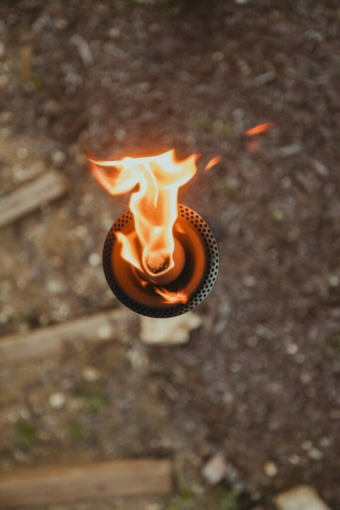 Solo Stove Mesa Torch From Above