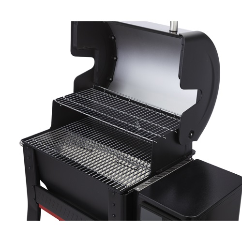 Weber Searwood Pellet Grill Open Cook Chamber