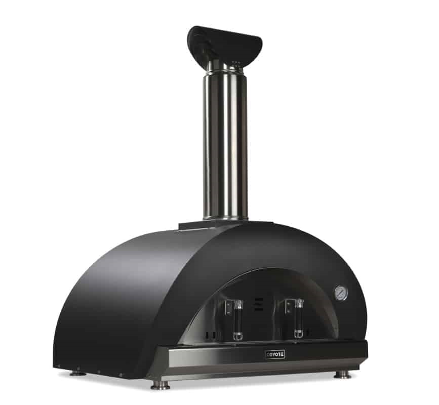 Coyote DUOMO Pizza Oven in Matte Black