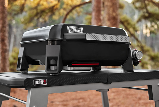 Weber Traveler Portable Griddle Closed