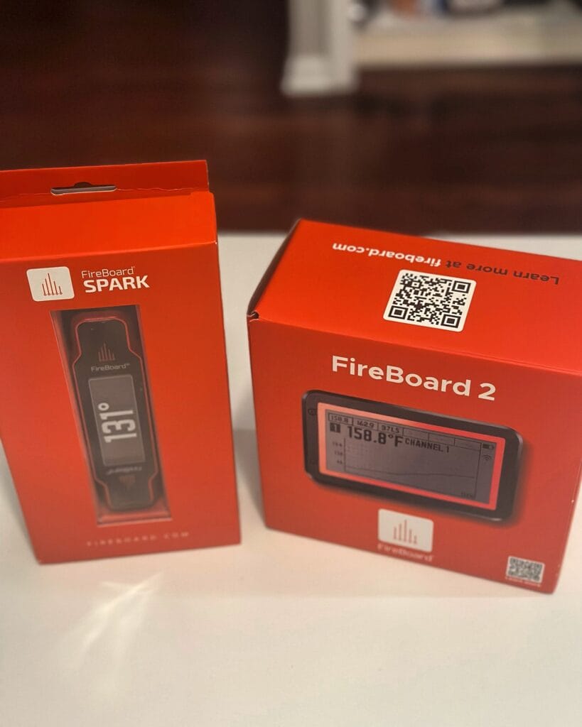 FireBoard Spark and FireBoard 2 in Boxes