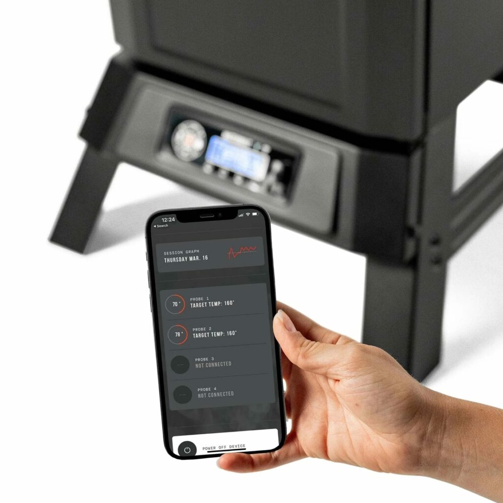 Masterbuilt 710 WiFi Digital Electric Smoker Using the App