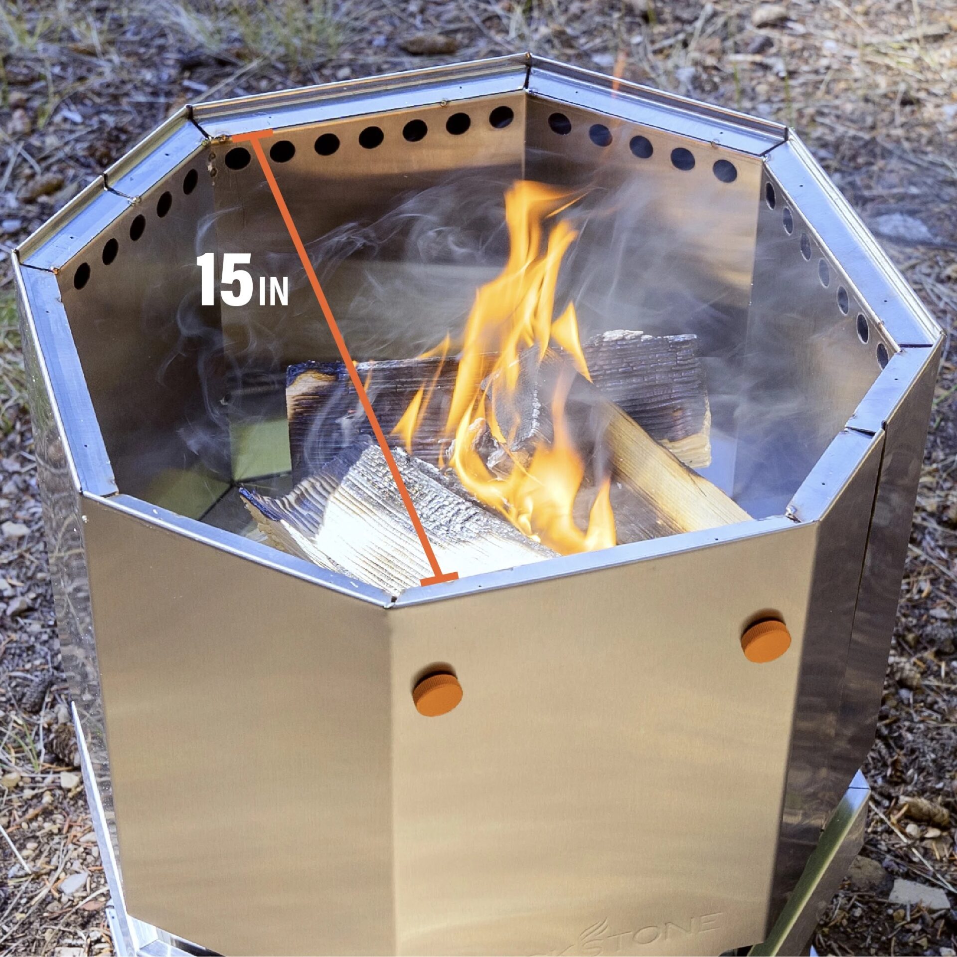 Blackstone Releases Stainless Steel Smokeless Fire Pit Line CookOut
