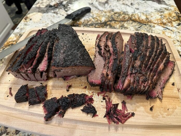 Franklin Barbecue Brisket All Sliced