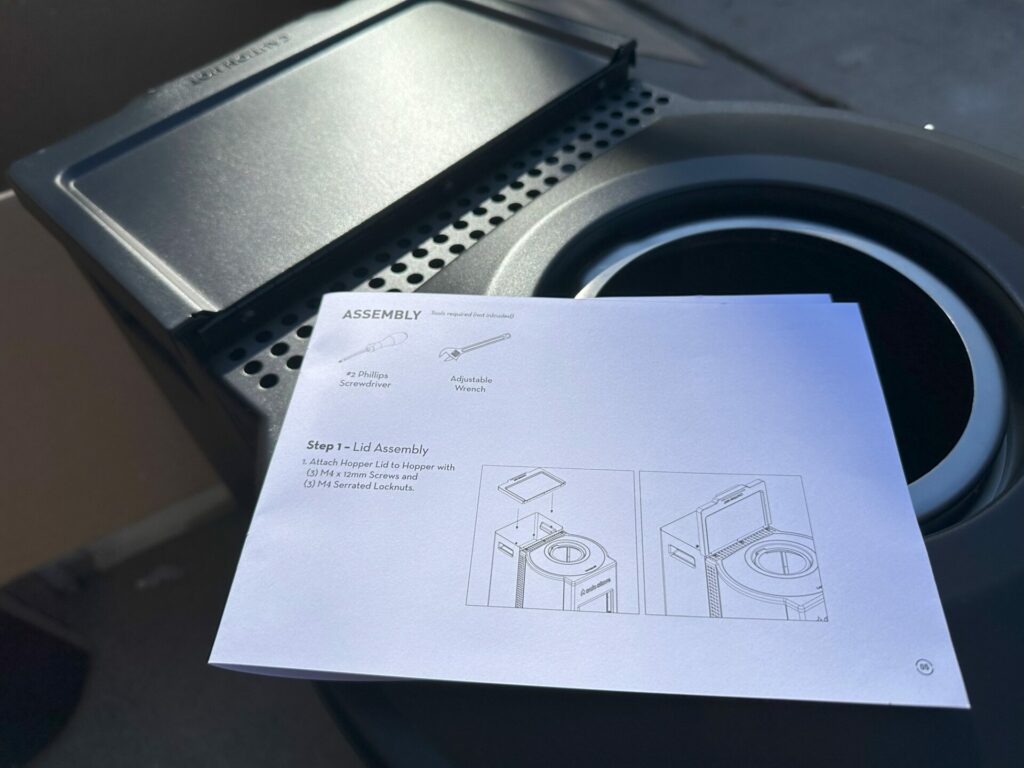 Solo Stove Tower Assembly Instruction with Incorrect Step 1