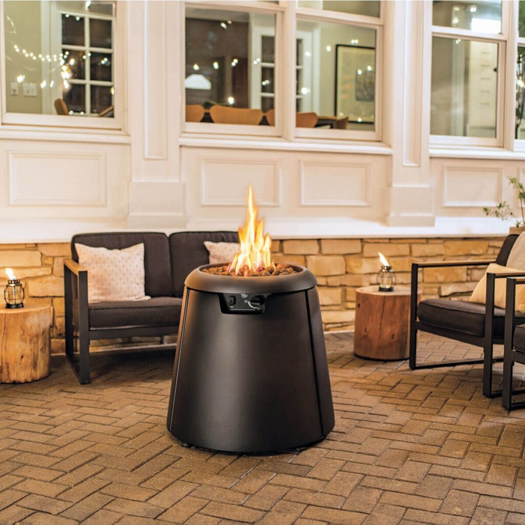 TIKI Customizable Propane Fire Pit